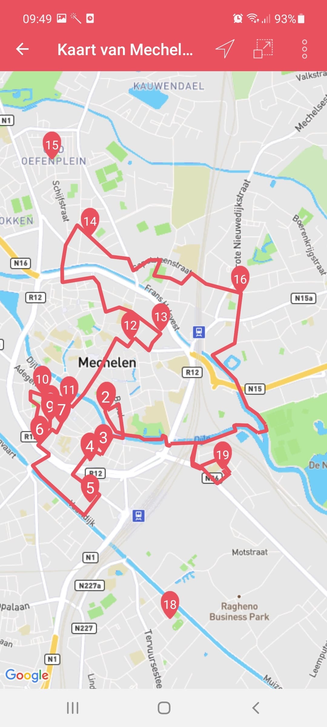 Mechelen Muurt App