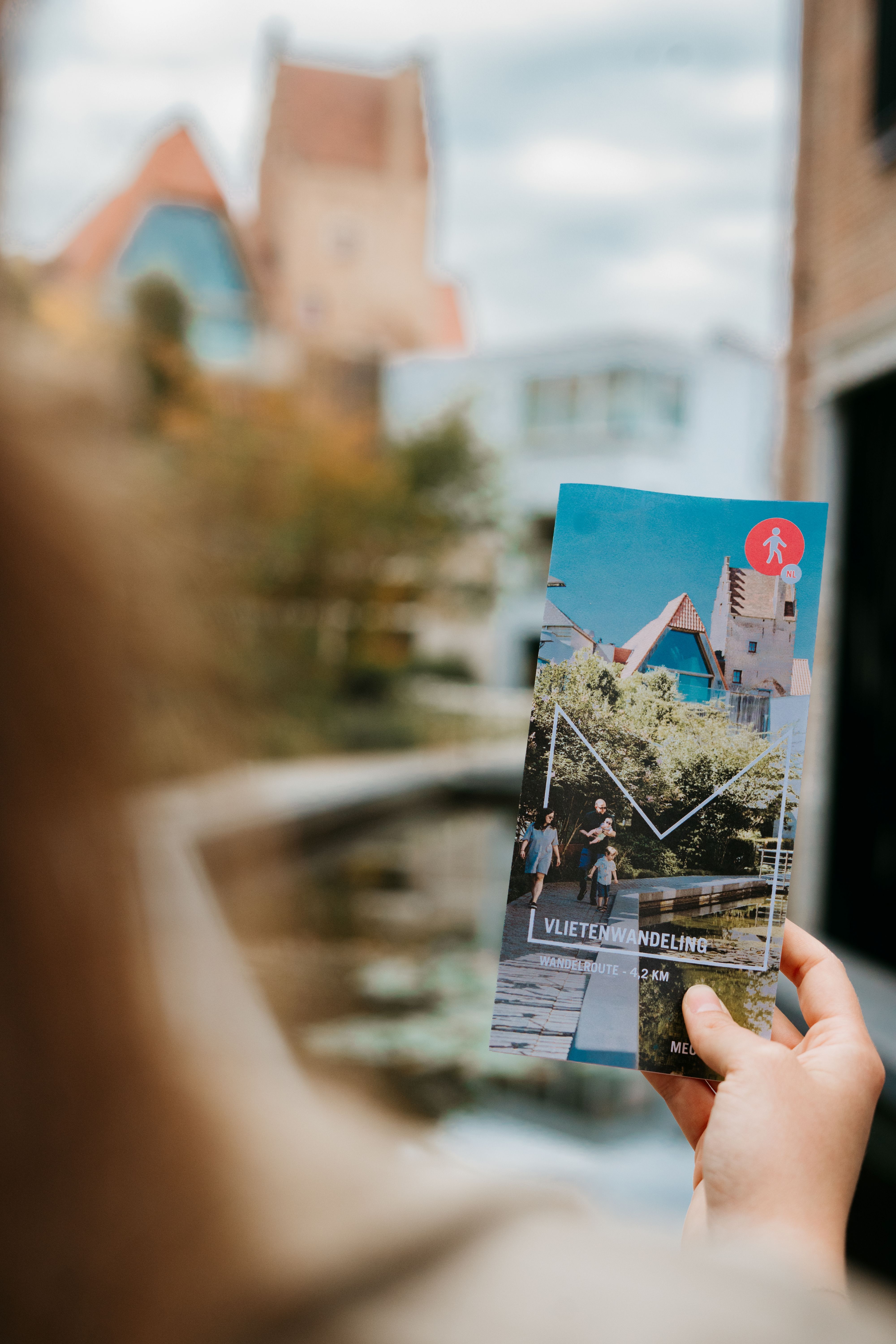 Vlietenwandeling folder