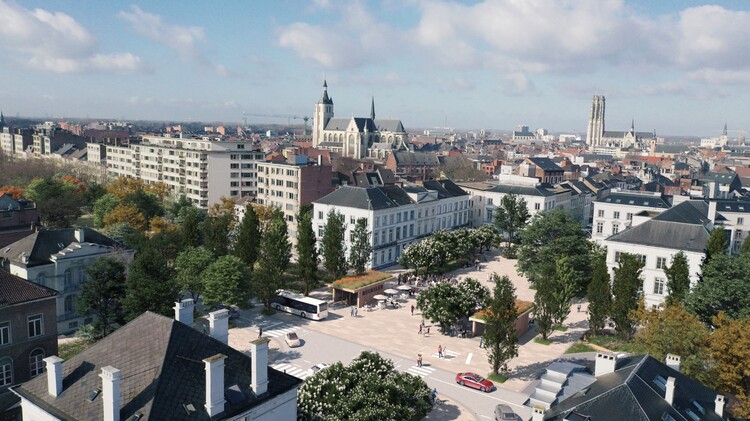 Render Kardinaal Mercierplein