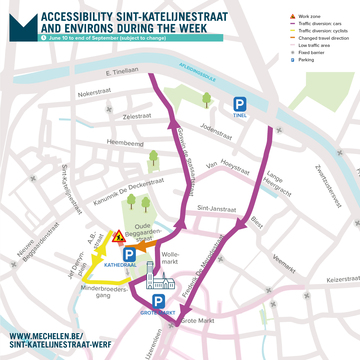 Omleiding werken