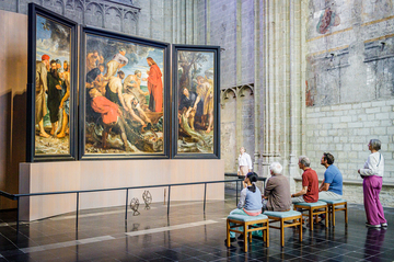 De wonderbare visvangst schilderij