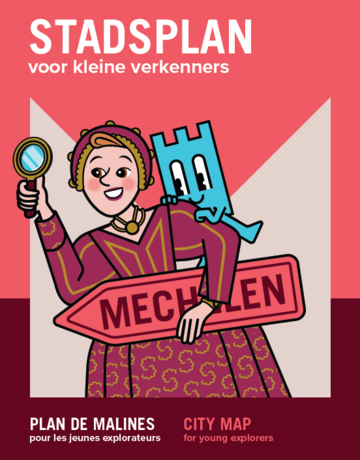 Cover city map for families